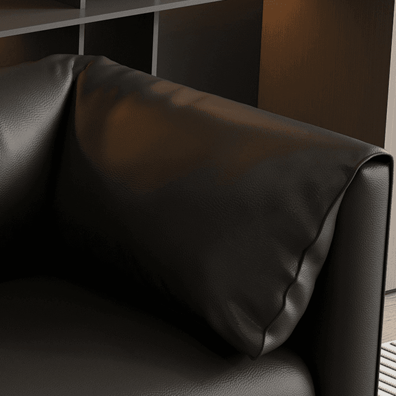 Drawing Room Loveseat with Light Gray/Olive Green/Amber Color Upholstery and Armrest - image 15