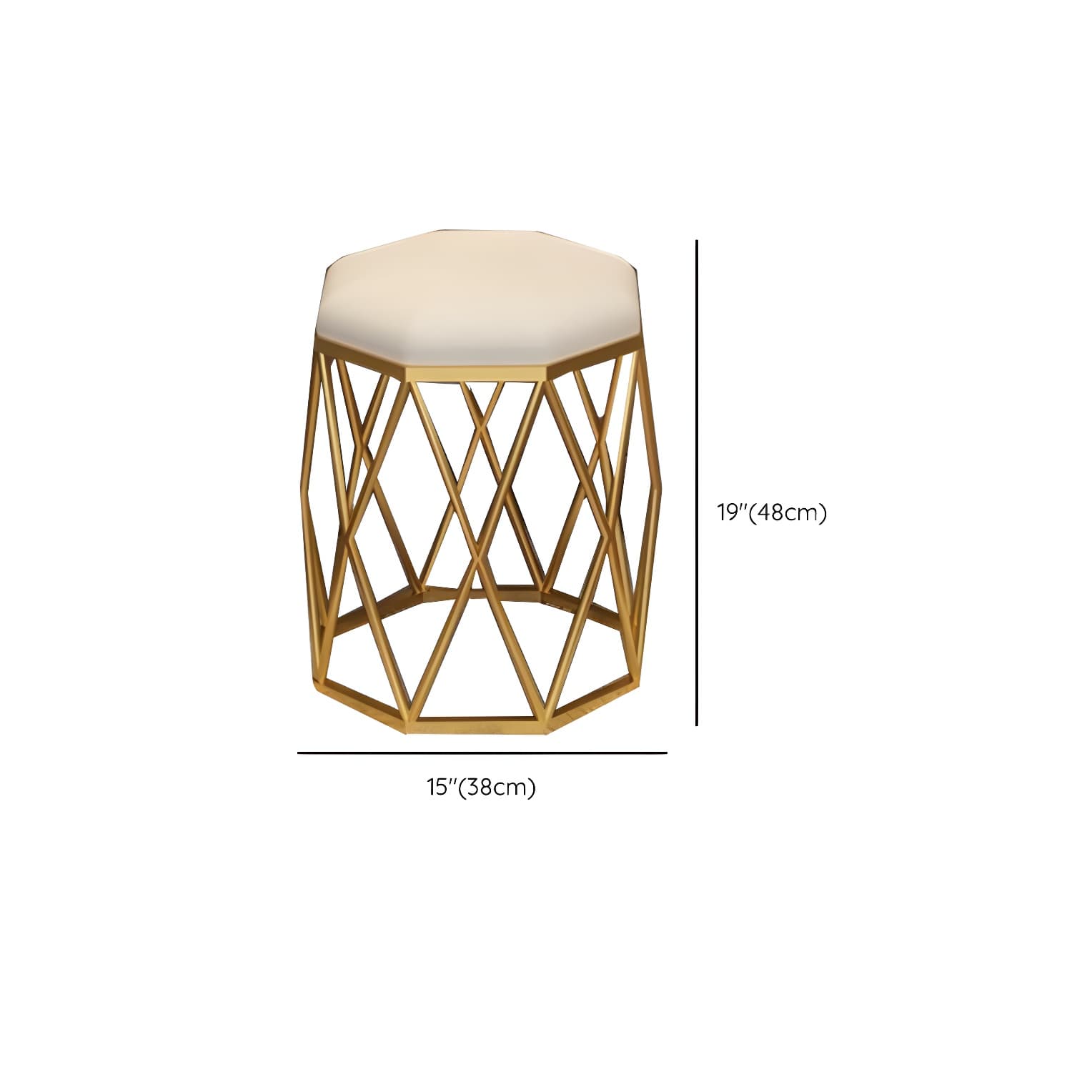 Contemporary Make-up Vanity with White Wooden Top for Bedroom - image 16