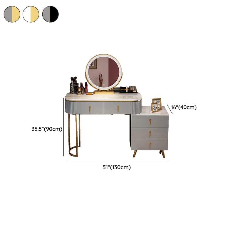 Scalable Vanity Set with Illumination Light and Push-Pull Functionality for Sleeping Quarters, Featuring Adjustable Touch and Brightness - image 26