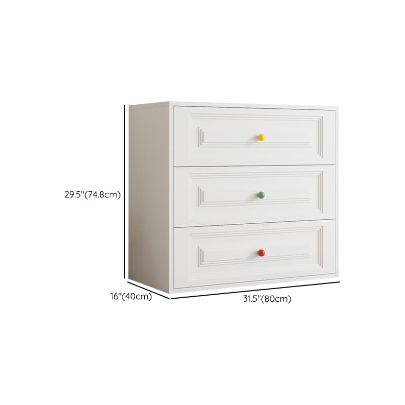 Chalk Casual Steel Bachelor Chest/Semainier with 5/4/3 Drawers in Vertical/Horizontal Orientation - image 3