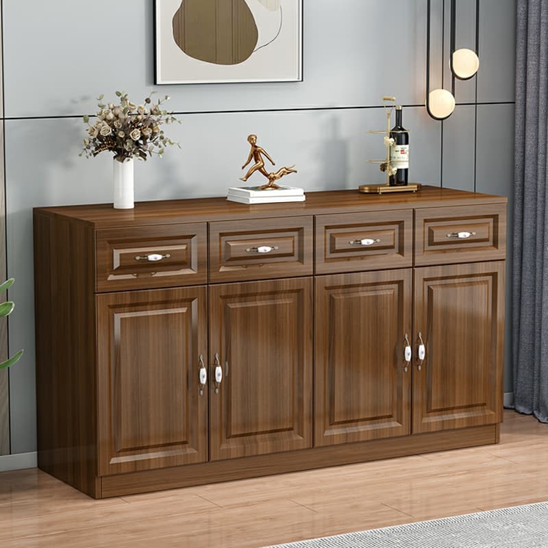 Modern Wood Cabinets Buffets & Sideboards 31.5 inches Width Non-Adjustable Drawers Included - image 3