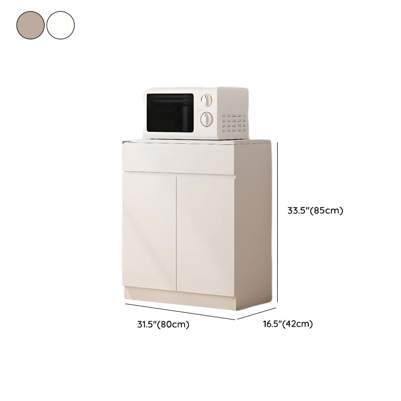 Simple Sideboard with Multiple Drawers, Closet Cabinet, Standard and Narrow Sizes, 1 or 2 Shelves, Wood Countertop, 2 to 5 Doors - image 14