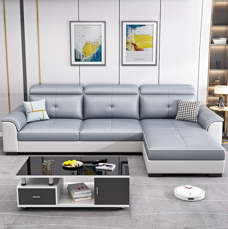 Modern Comfortable Tech Cloth Upholstery 7-Piece Sectional Sofa Set for Style-Loving Women - image 15