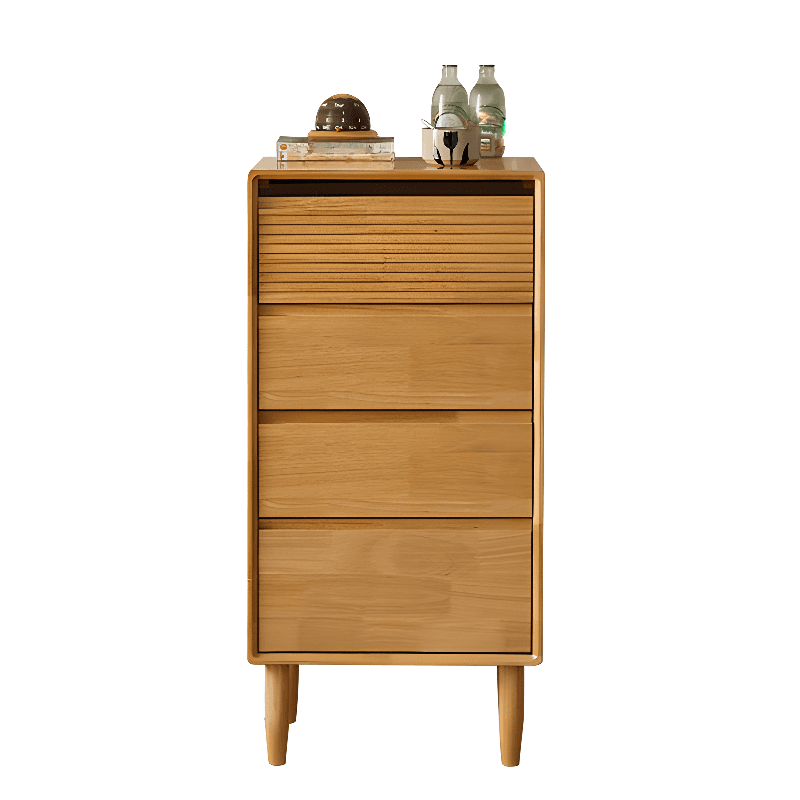 Minimalist Cube Double Dresser in Natural Wood - image 28