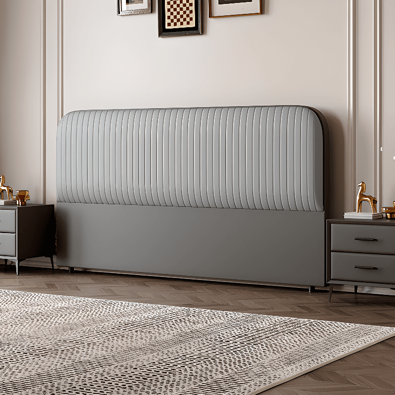 Simplistic Style Panel Headboard in Lumber with No Distressing, Rectangular Shape for Queen/Full/Twin XL Bed, Featuring Sponge Upholstery and Standard Height - image 6
