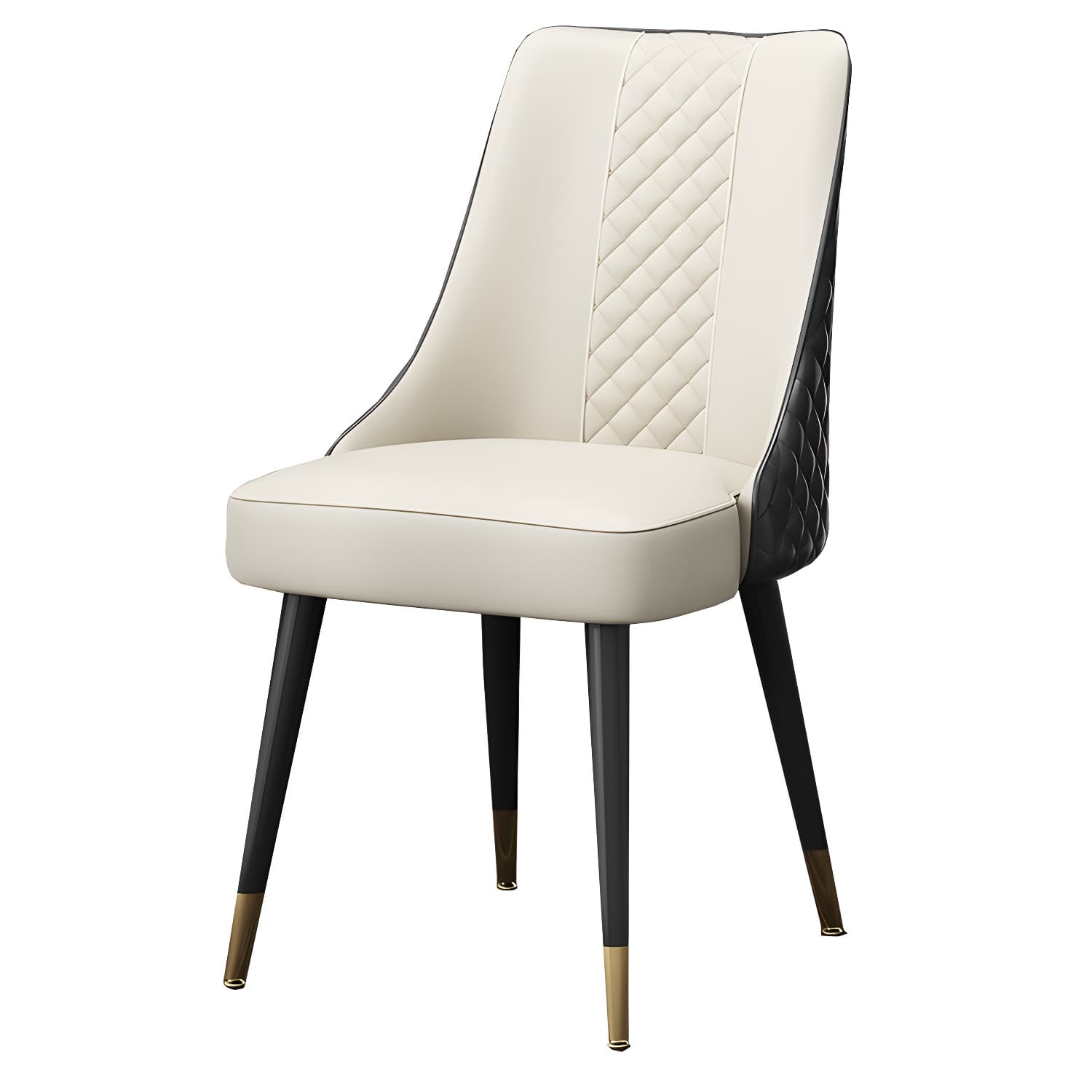 Scandinavian Style Wood Side Dining Chairs Dining Room Solid Back Chair - image 16