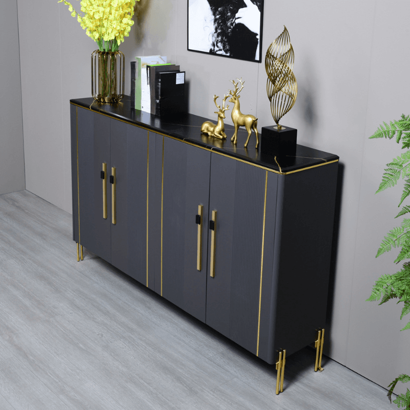 Luxurious Unattached Accent Cabinet with Moisture-proof Reclaimed Wood - image 6