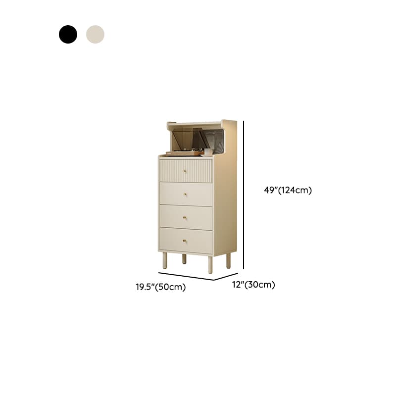 Casual Composite Wood Bachelor Chest/Console Dresser with Shelves, 4 Drawers/8 Drawers, Vertical/Horizontal Orientation - image 21