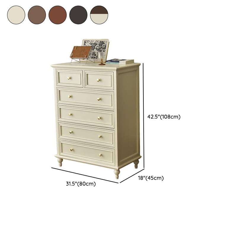 Simplistic Solid+Composite Wood Wardrobe Combo/Lingerie Chest with 7/9/6 Drawers in Horizontal/Vertical Orientation - image 14