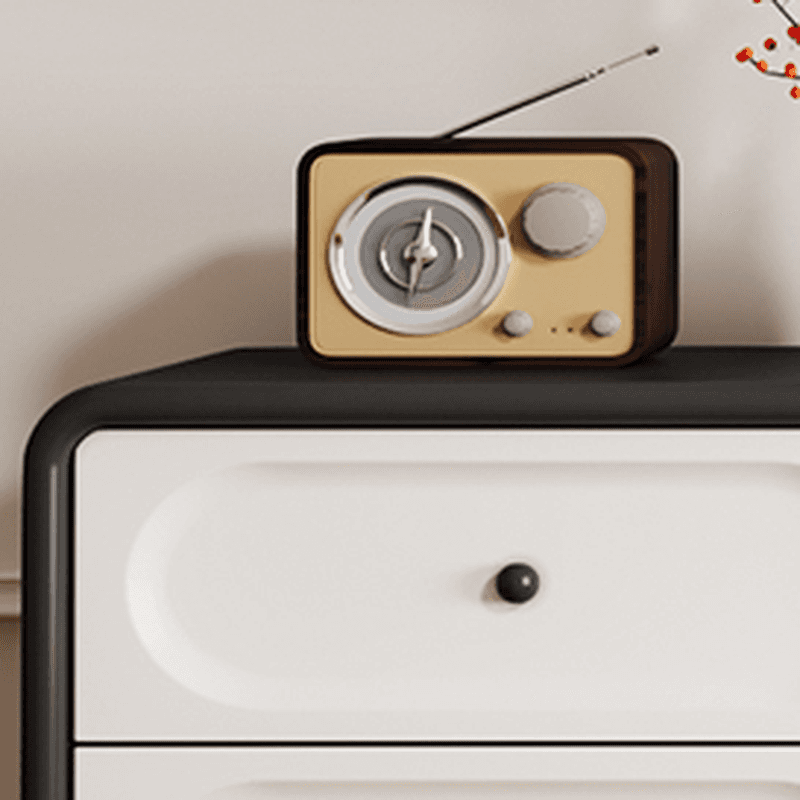 Midnight Black Sleeping Room Makeup Vanity with Scalable Telescopic and Push-Pull - image 5