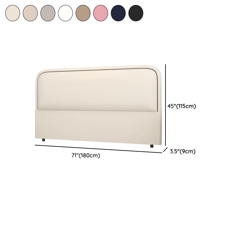 Simplistic Style Panel Headboard in Lumber with No Distressing, Rectangular Shape for Queen/Full/Twin XL Bed, Featuring Sponge Upholstery and Standard Height - image 17