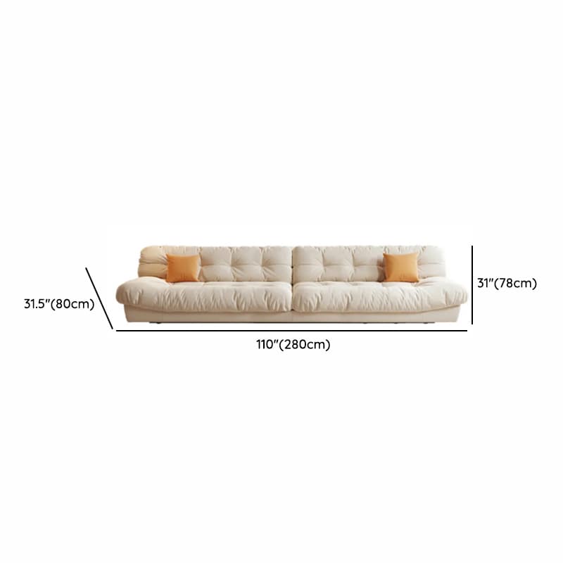 L-Shape/Straight Sofa/Corner Sectional, Left/Horizontal Orientation with Button-tufted Detail - image 9
