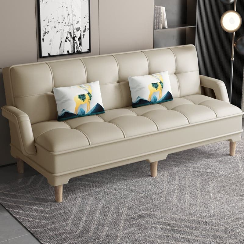 Tear Resistant Standard Sofa in Gray/Light Blue/Amber Color with Arm
