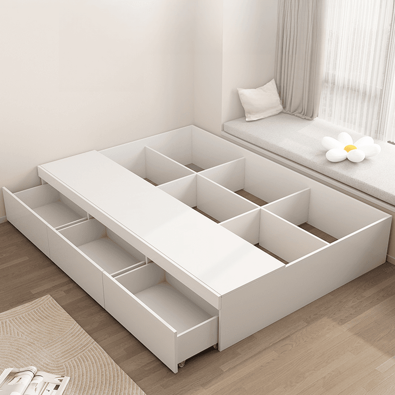 Modern Tatami Bed with 3 Storage Boxes - image 14