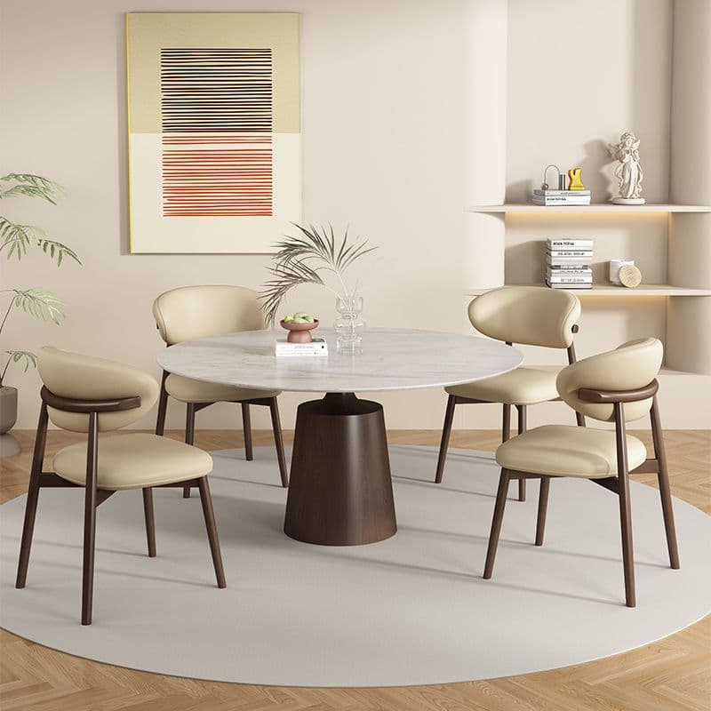Dining Room Sturdy Outlined Side Chair for Comfortable Seating - image 8