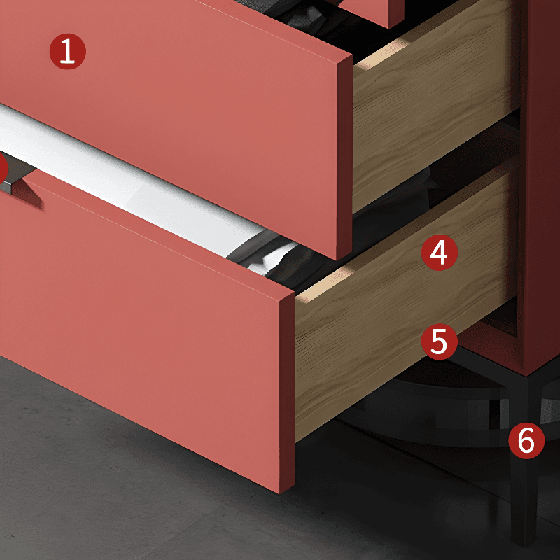 Modern Solid+Engineered Wood 5 Tiers/3 Tiers/4 Tiers Double Dresser/Semainier/Bachelor Chest - image 28