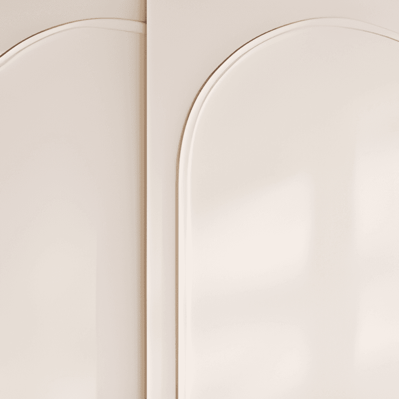 Casual White Wooden Wardrobe with 5 Drawers/4 Drawers/2 Drawers, Interior Shelves & Hanging Rod - image 5