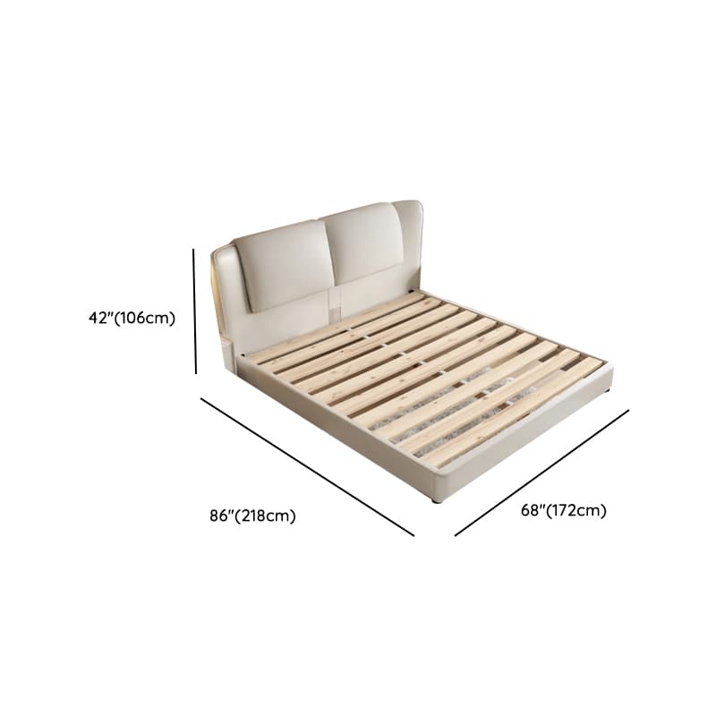 Solid Color Storage Bed/Platform Bed with Pine Wood Frame for Living Room - image 7