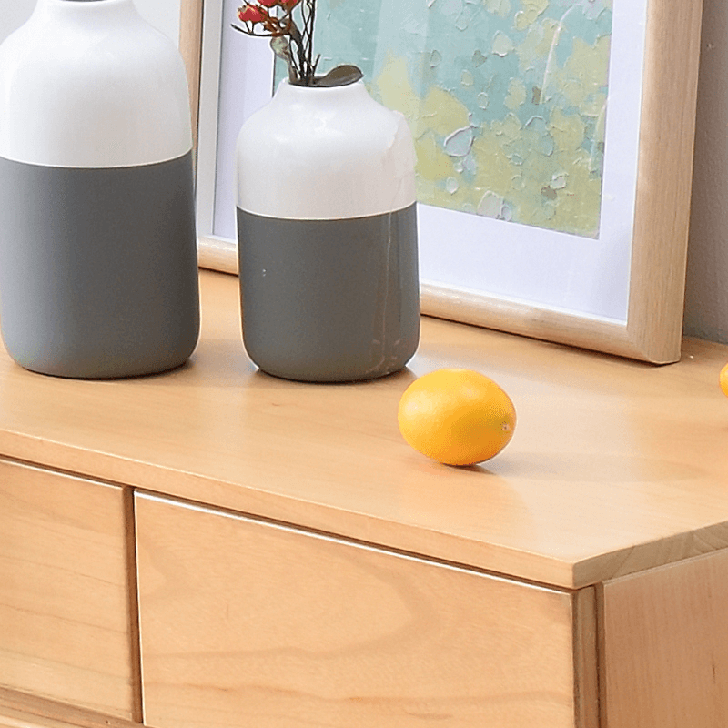 Nordic Cube-Shaped Lacquered Semainier/Console Dresser for Sleeping Room - image 14