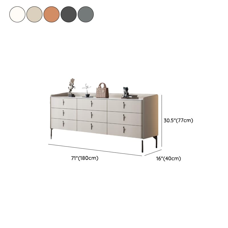 Modern Simple Style Stone Double Dresser/Bachelor Chest, Horizontal/Vertical - image 19