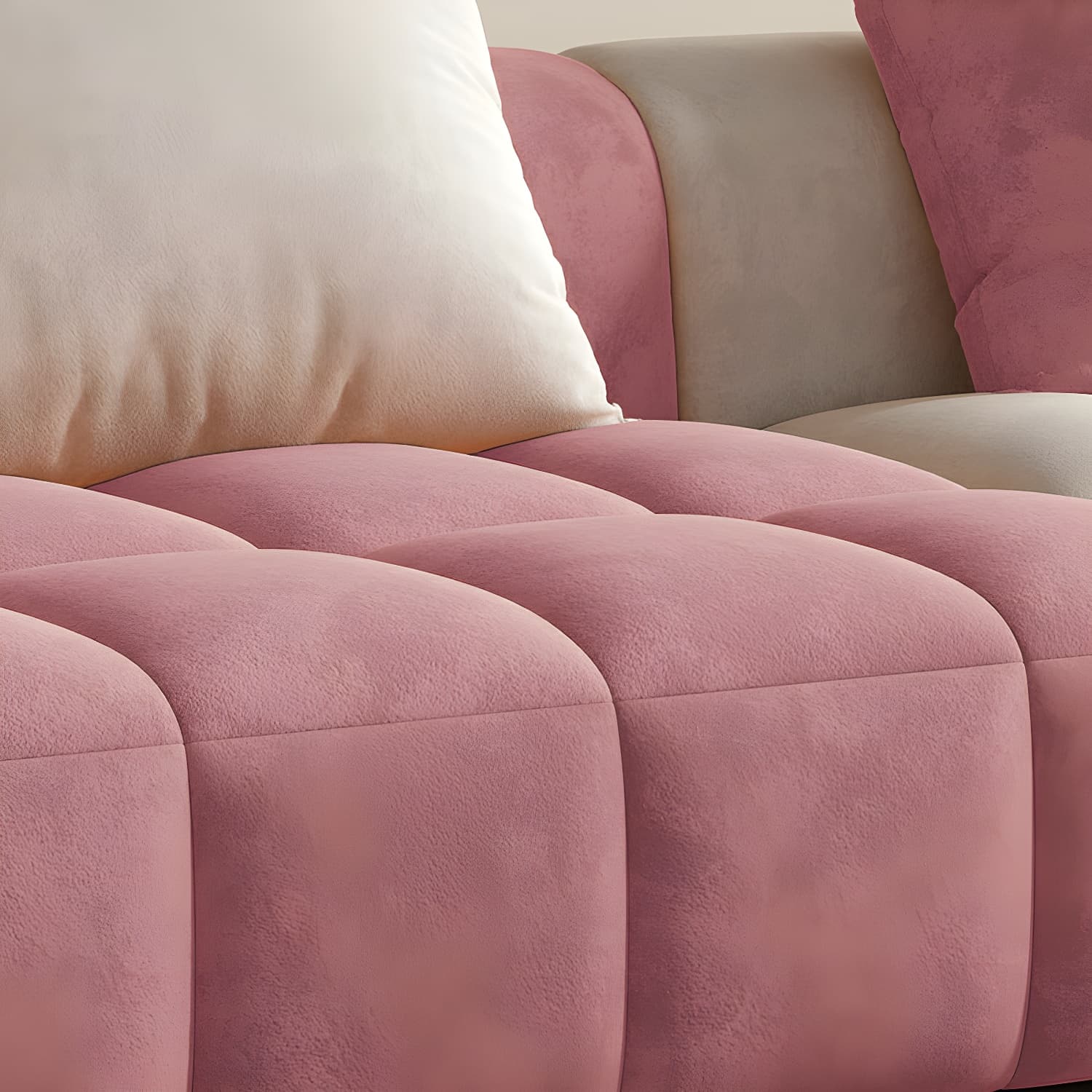 24.8" High Sofa with Tight Back Square Arm Corduroy for Apartment - image 17