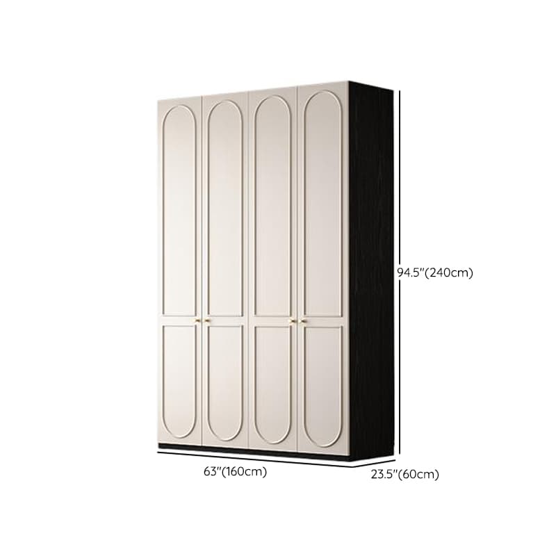 Chalk Casual Wooden Independent Almirah with Soft Close Drawer, Soft Close Door, and Interior Shelves - image 14