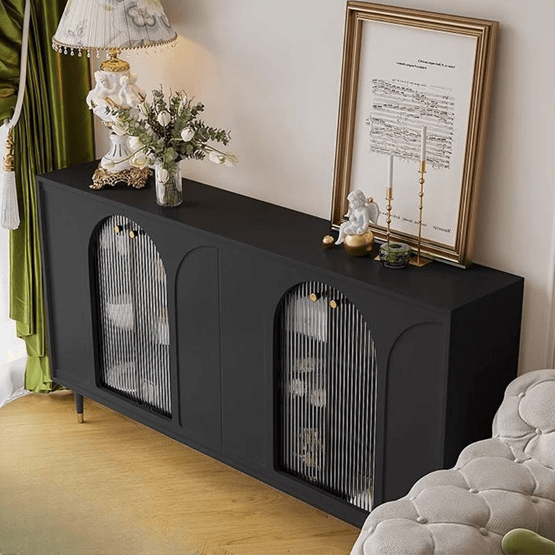 Glamorous Ground Buffet Table/Server Unattached with Culinary Equipment Storage and Tabletop - image 4