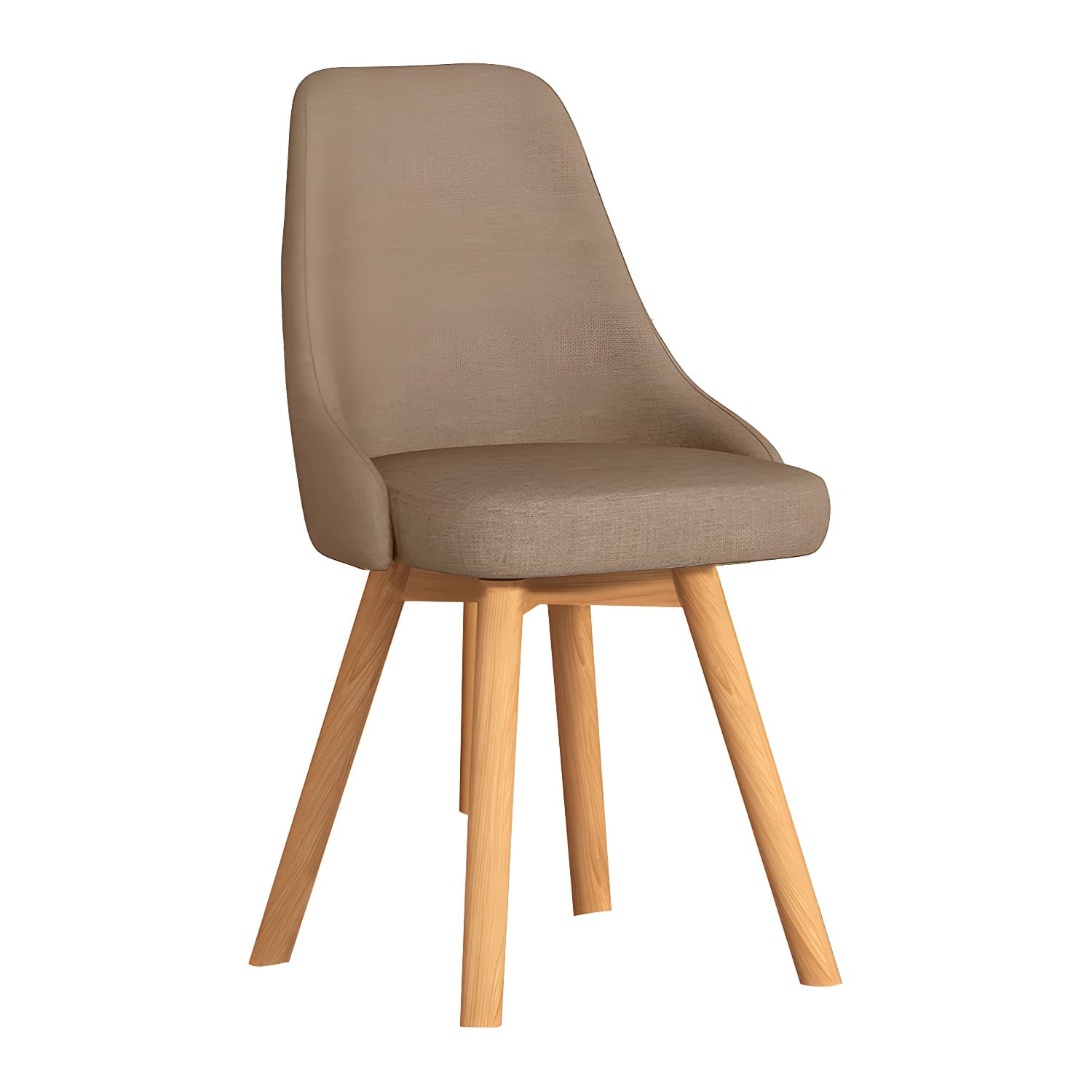 Solid Wood Dining Chair Modern Style Swivel Side Chair for Dining Room - image 4