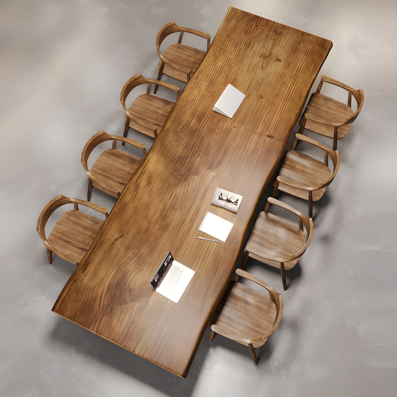 Modern Rectangle Wood Dining Table 1/4/9 Pieces Dining Set for Dining Room - image 12