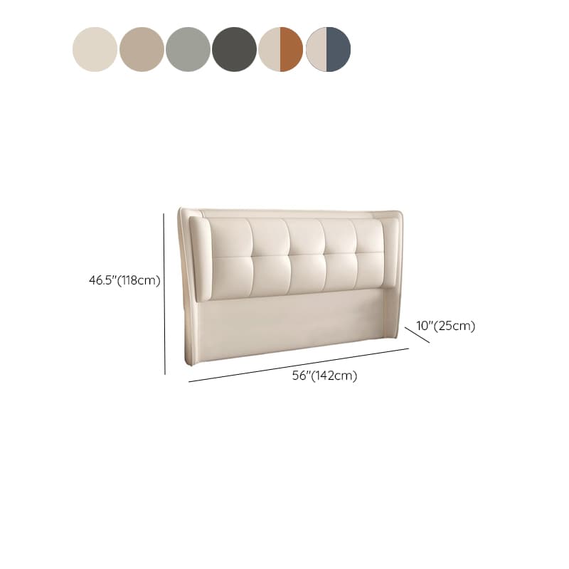 Simplistic Wingback Headboard with No Distressing, Piled Tufted, Rectangular Shape for Queen/Full/Twin Bed, Featuring Sponge Upholstery and Standard Height - image 12