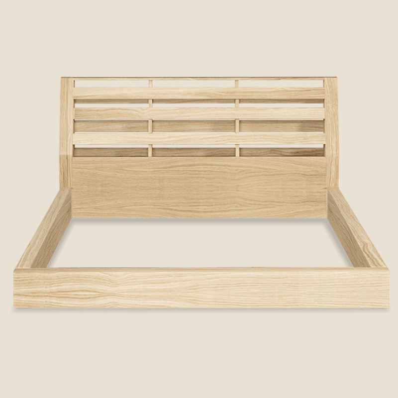 Solid Color Storage Included Panel Bed with 3 Storage Boxes and Panel Headboard, Upholstered in Sponge - image 3