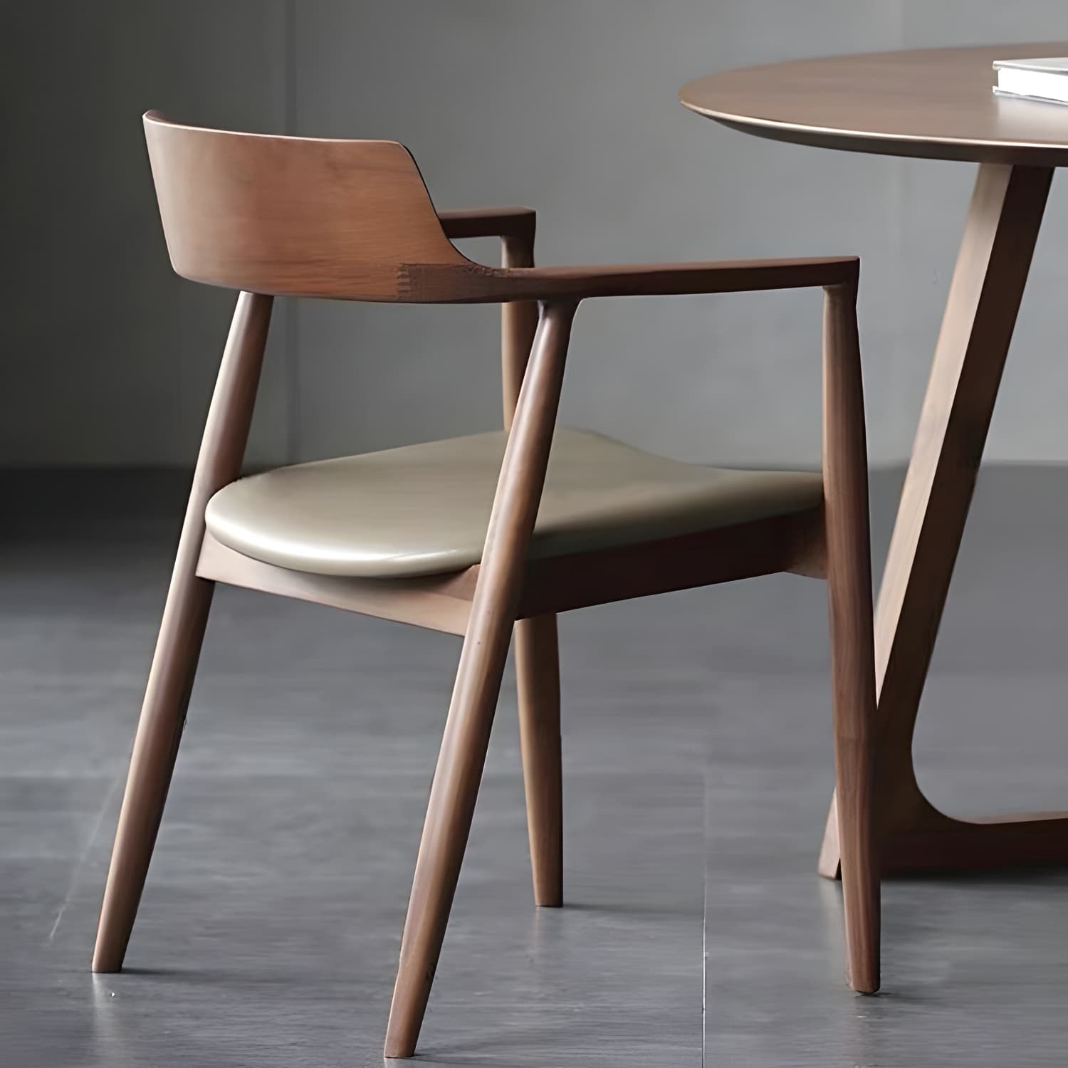 Modern 1/2/4/5 Pieces Dining Set Solid Wood Double Pedestal Dinette Set - image 10