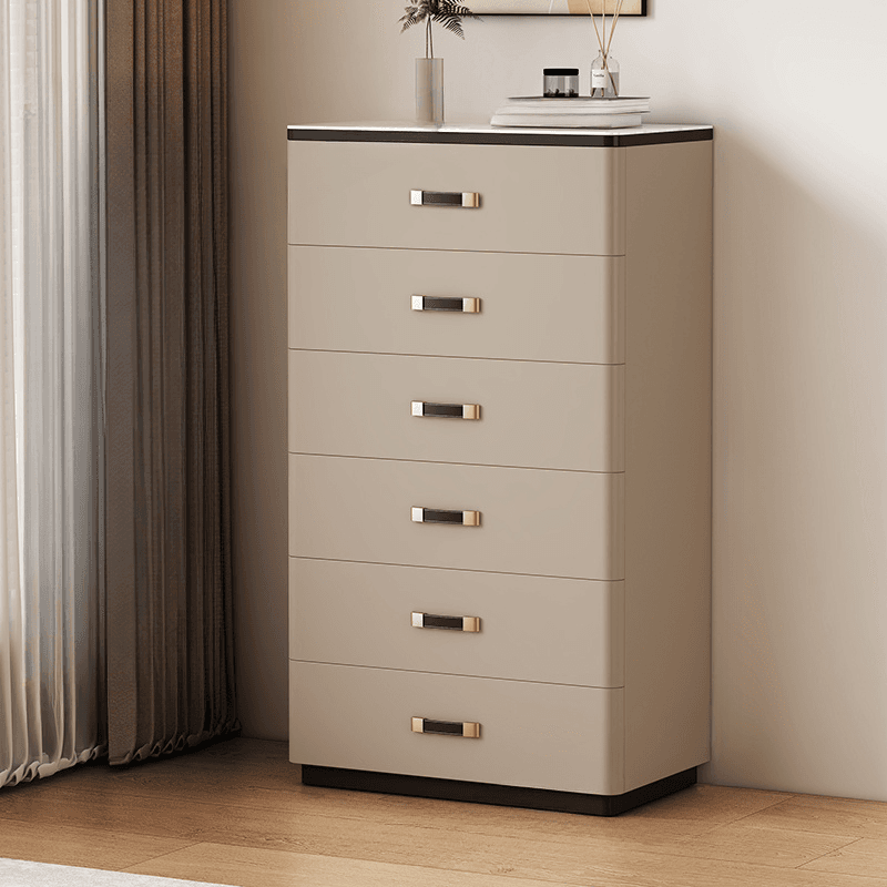 Simplistic Raw Wood Bachelor Chest/Lingerie Chest Vertical Design - image 3