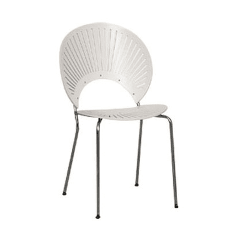 Dining Room Sturdy Side Chair with Outlined Frame and Foot Pads - image 19