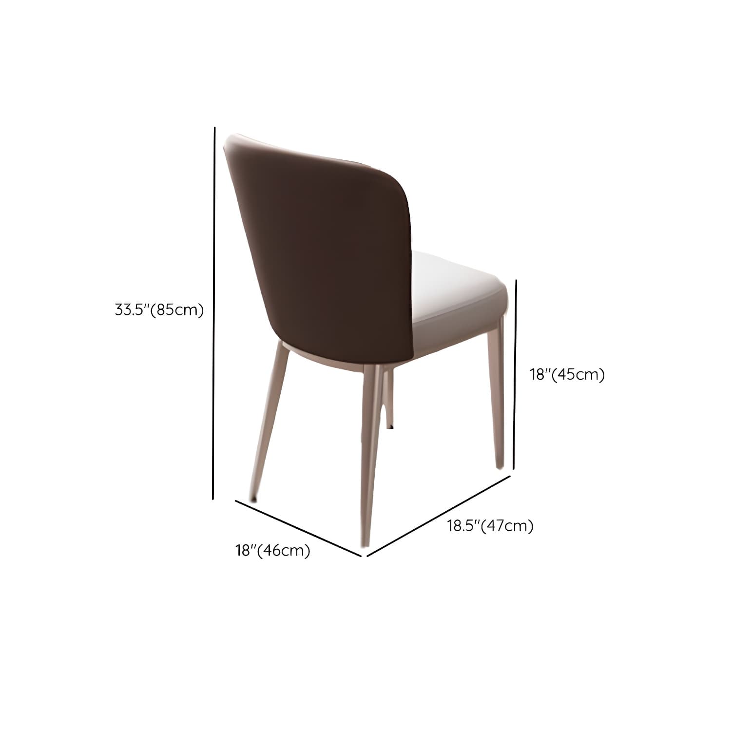 Round Glam Dining Set with White Slate Table Top and Gold Metal Pedestal Base - 1/7/9 Piece Set - image 11