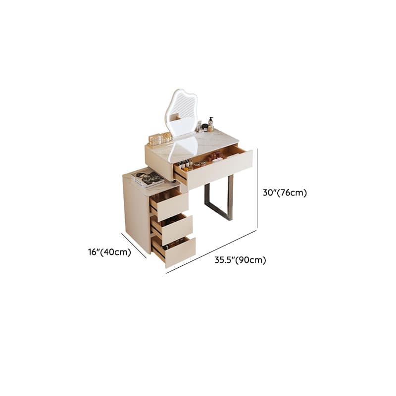 Minimalist Engineered Wood Standard/Small Vanity Set - image 18