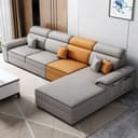 Upholstery Color Light Gray/Blue