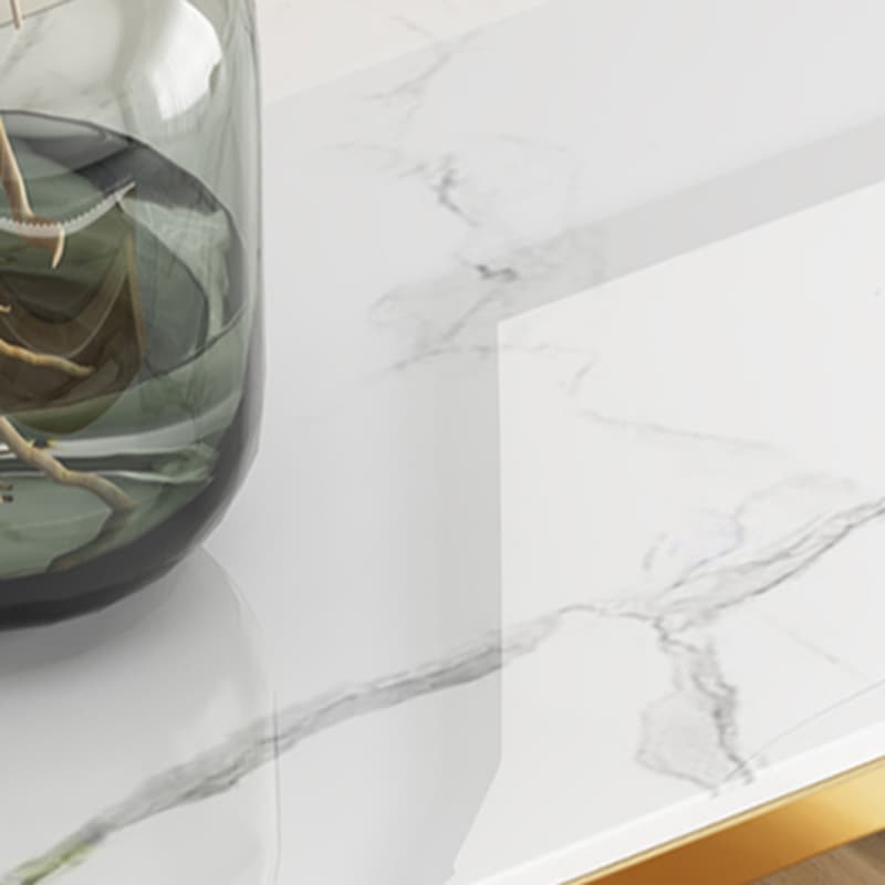 Glam Free Standing Utility Storage Cabinet for Parlor with Sintered Stone Countertop - image 11