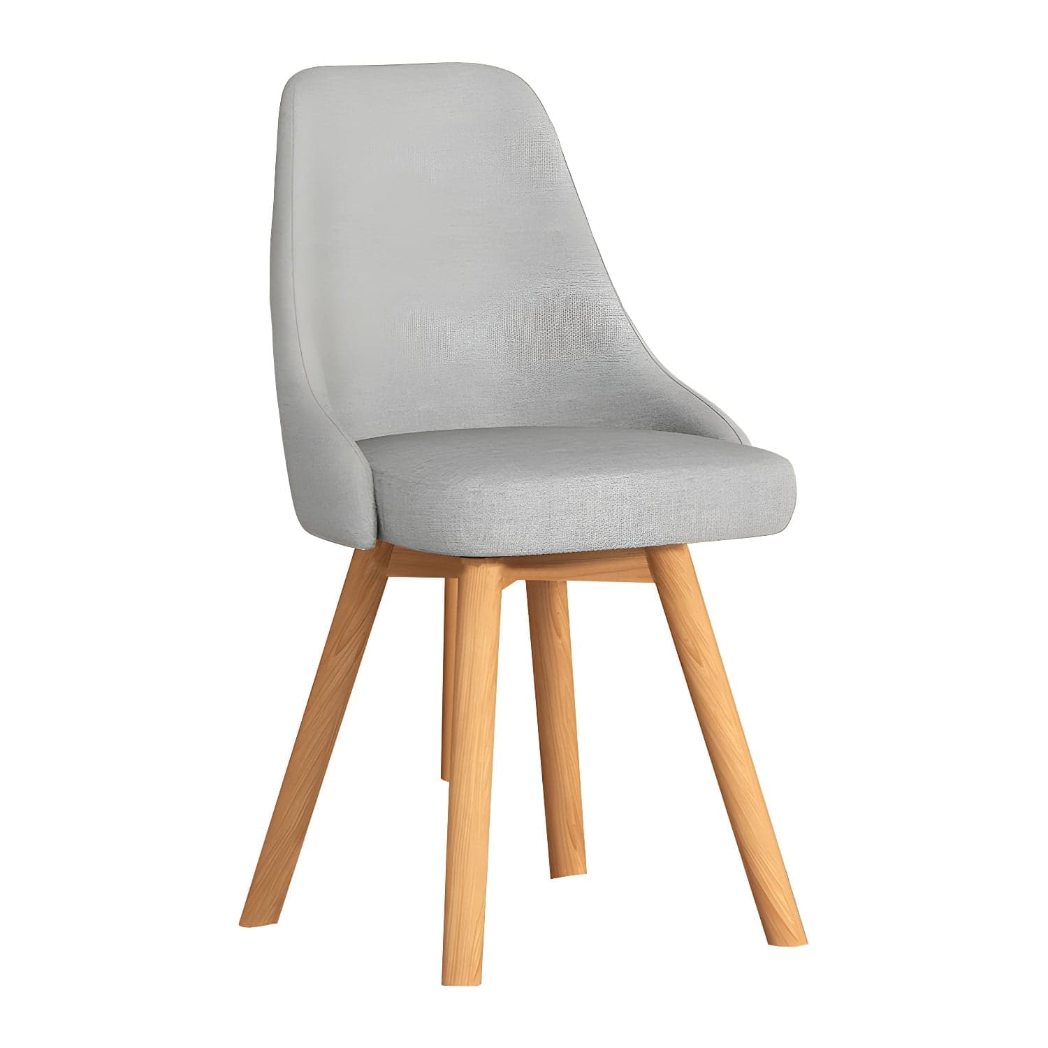 Solid Wood Dining Chair Modern Style Swivel Side Chair for Dining Room - image 3