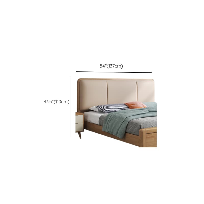 Minimalist Free-standing Standard Twin XL(38"W x 80"L)/King(76"W x 80"L)/Queen(60"W x 80"L) Panel No Distressing With Legs in Wood and Sponge - image 15
