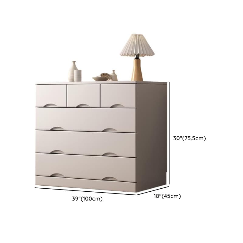 Light Gray Simple Cube Console Dresser for Parlor - image 12