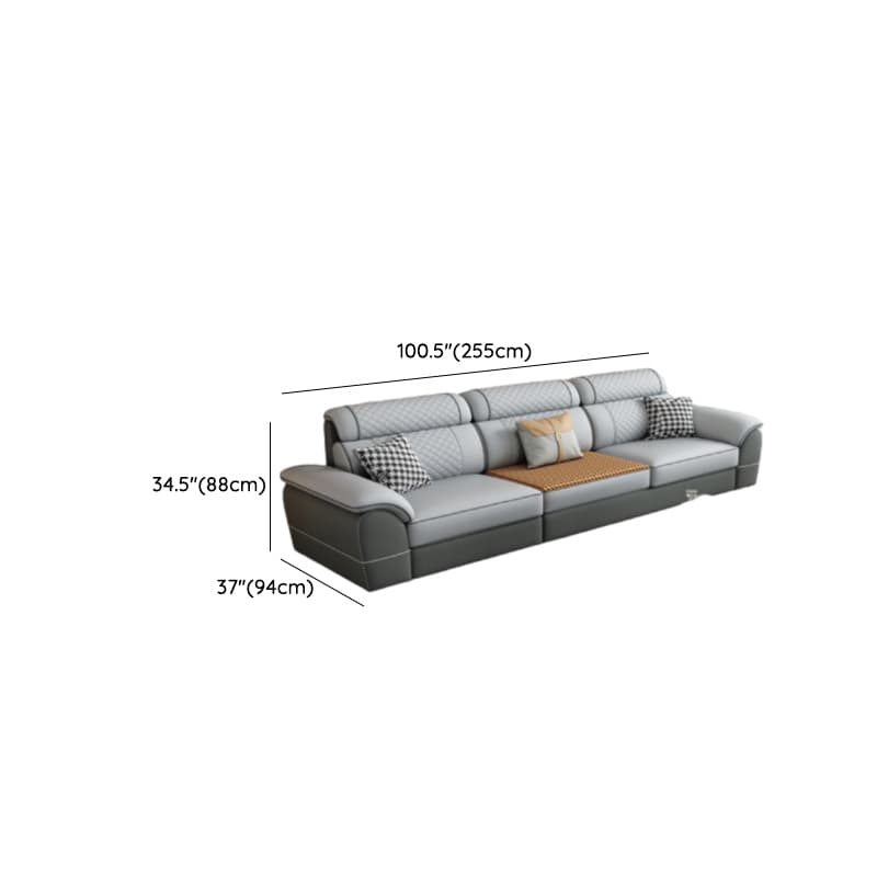 4 Pc L-Shape/Straight Left Hand Facing/Horizontal Sofa Recliner/Sofa Couch for 5 Person - image 23