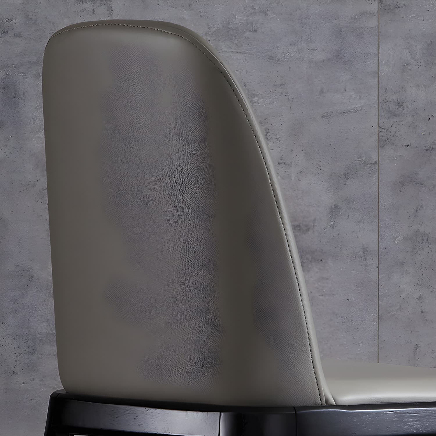 Industrial Home Leather Side Chair Matte Finish Parsons Dining Chair (Set of 2) - image 24