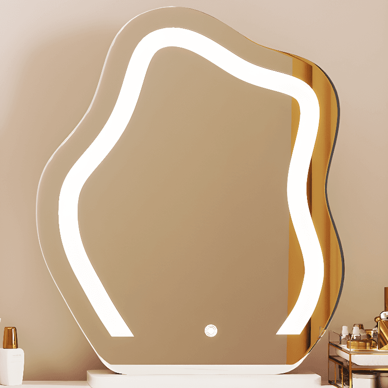 Scalable Push-Pull Vanity Set, Lighting System, Adjustable Touch & Adjustable Brightness, Peony - image 7