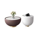Color Coffee/White