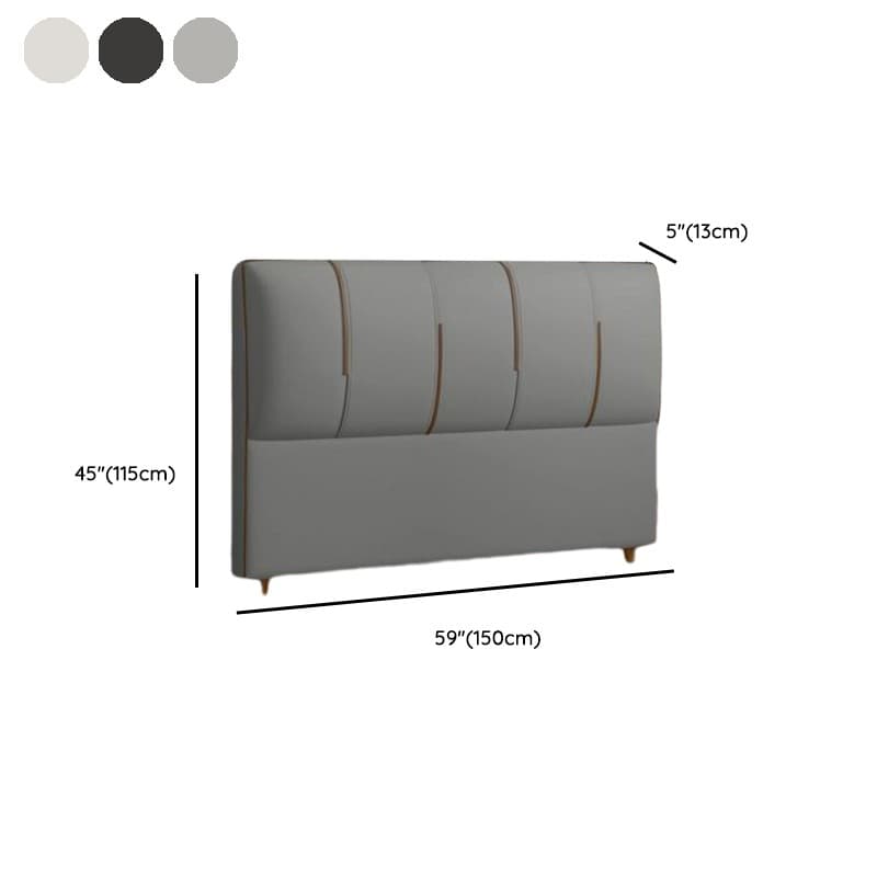 Contemporary Wood Rectangle Sponge Twin(38"W x 75"L)/Full(54"W x 75"L) With Legs, Standard（36-55“） - image 22