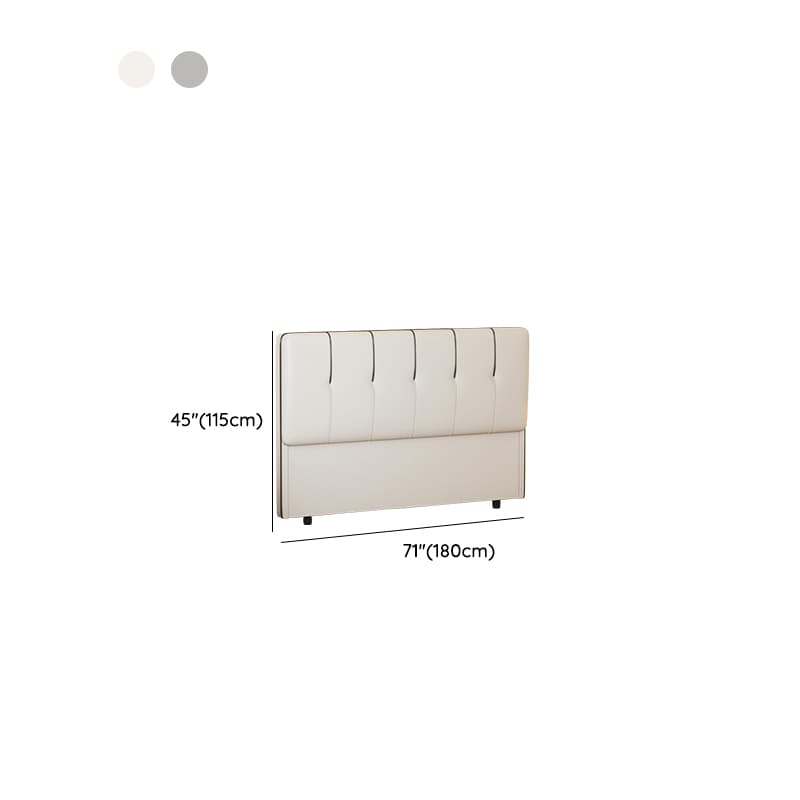 Modish No Distressing Button-tufted Panel Headboard in Rectangle Shape for King/Queen/Full Bed with Sponge Upholstery Fill and Standard Height - image 11