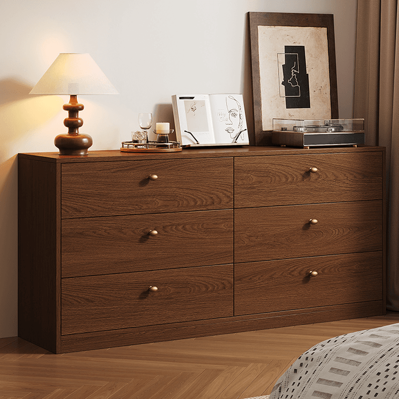 Simple Reclaimed Wood Double Dresser/Bachelor Chest with 8/6/4 Drawers in Horizontal/Vertical Orientation - image 5