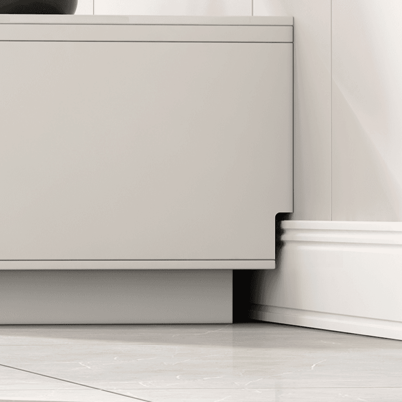 Casual Stone TV Stand with 4-Drawer/2 Drawers, 2 Cabinets, and Cable Management - image 10