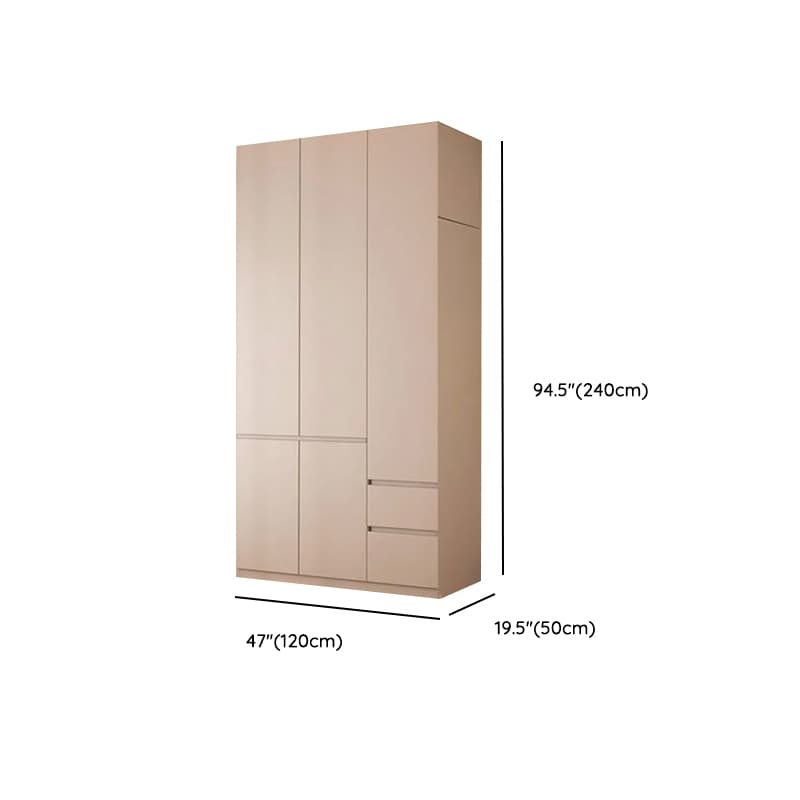 Auburn Self-supporting Cabinet Armoire with 2 Drawers and Gate Doors - image 13